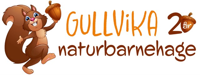 Gullvika Naturbarnehage – ekorn med eikenøtt